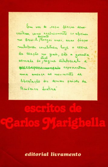 Escritos de Carlos Marighella - DHnet