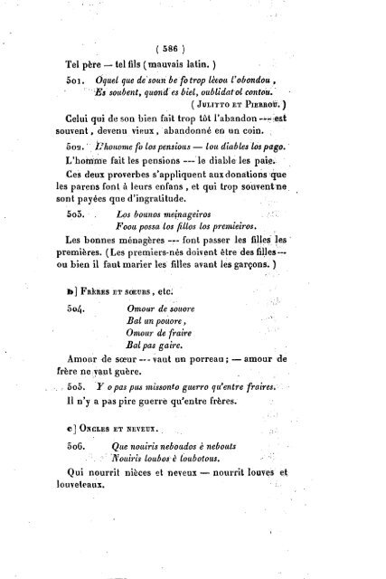 Jules DUVAL - Proverbes patois - IEO ParÃ­s - Free