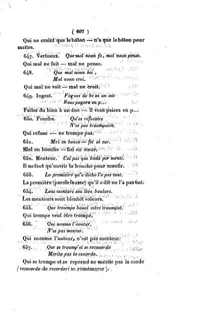 Jules DUVAL - Proverbes patois - IEO ParÃ­s - Free