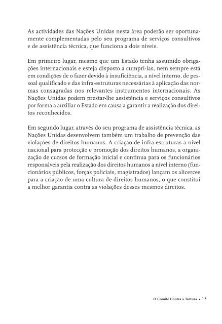 O ComitÃ© Contra a Tortura - Gabinete de DocumentaÃ§Ã£o e Direito ...