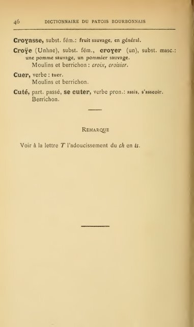 Grammaire et dictionnaire du patois bourbonnais - IEO ParÃ­s - Free