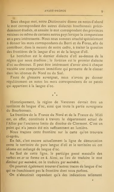 Grammaire et dictionnaire du patois bourbonnais - IEO ParÃ­s - Free