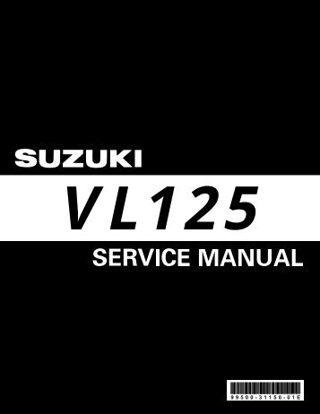 Suzuki VL 125 Intruder Manual