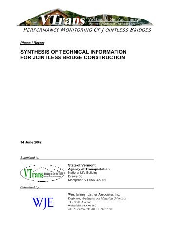 Synthesis of Technical Information for Jointless Bridge Construction