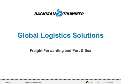 Global Logistics Solutions