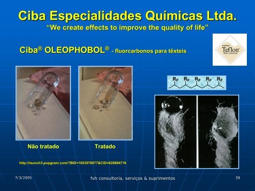 CHT Brasil QuÃ­mica Ltda - ABTT