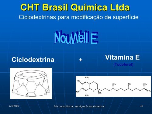 CHT Brasil QuÃ­mica Ltda - ABTT