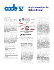 Basic Optical design - Light Tec