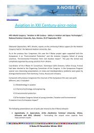 Aviation in XXI Century-aircr-noise - X-NOISE website