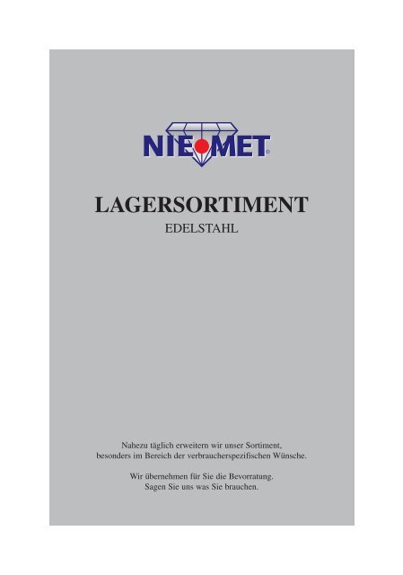 Lagersortiment - Häuselmann Metall GmbH