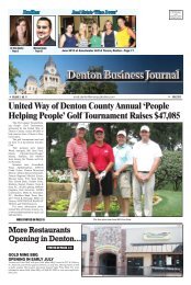Denton Business Journal - lemonspublications.com