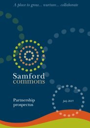 Samford Commons Partnership Prospectus
