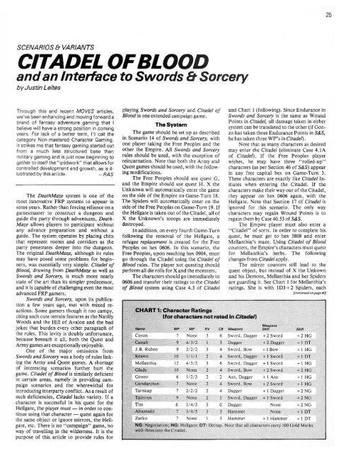 CITADEL OF BLOOD - RussGifford.net