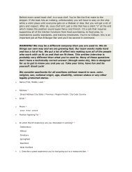 Job Description Assistant Chef Reports To Head Chef & Sous ...