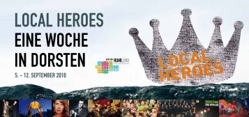 Local-Hero-Programm Dorsten - VHS und Kultur