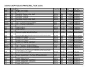 Summer 2014 Provisional Timetable _ GCSE Exams