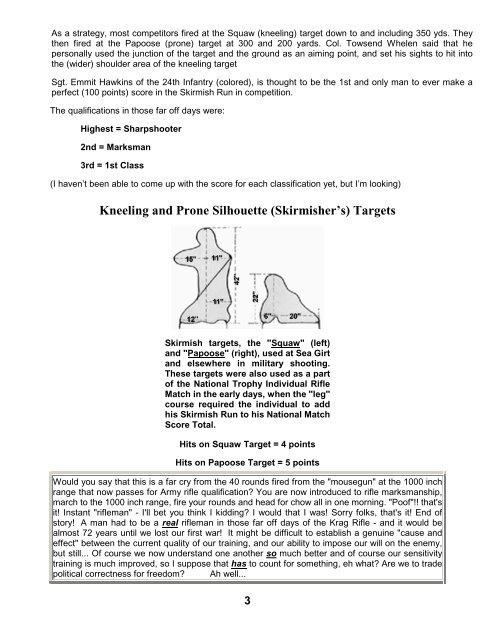 Krag Rifle Qualification Course 1902-1903 - Rohrer, Bob Rohrer