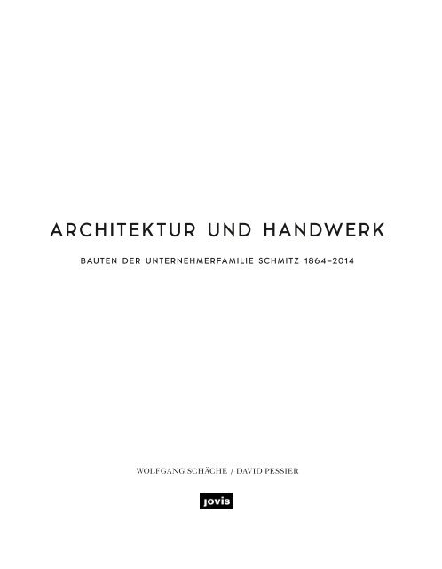 Architektur und Handwerk