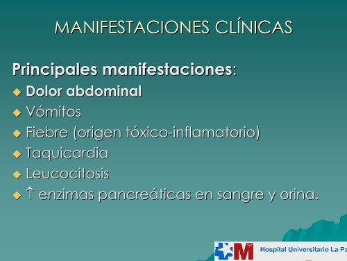 LA PANCREATITIS AGUDA EN EL LABORATORIO