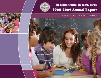 2008/09 Annual Report - Communications - Lee County School District
