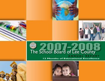 2007/08 Annual Report - Communications - Lee County School District