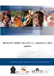 Ez;epjp njhlh;ghd rl;l xOq - Microfinance in Sri Lanka