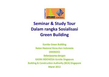 Seminar & Study Tour Dalam rangka Sosialisasi ... - (IAI) Jakarta