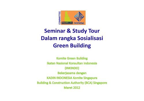Seminar & Study Tour Dalam rangka Sosialisasi ... - (IAI) Jakarta