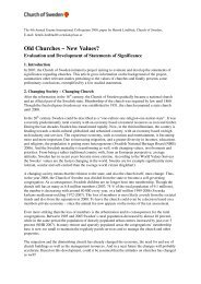 Old Churches â New Values? - Future for Religious Heritage (FRH)