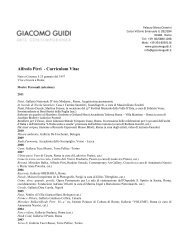 scarica curriculum - Giacomo Guidi