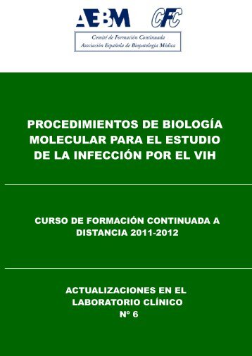 procedimientos de biologÃ­a molecular para el estudio de la infecciÃ³n ...