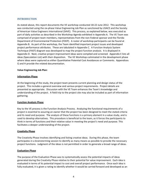 Lake Worth Inlet Engineering Appendix and Attachments