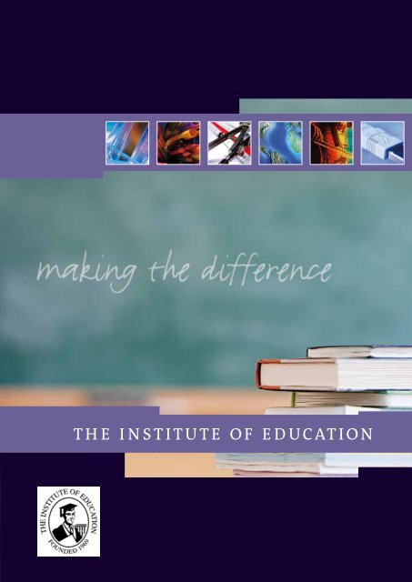 The Institute of Education - FT Brochure