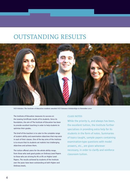 The Institute of Education - FT Brochure