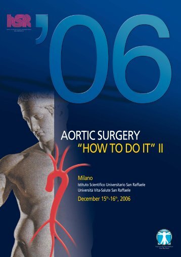 AORTIC SURGERY “HOW TO DO IT” II - 5th international congress ...