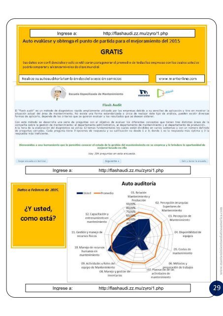 Revista mantenimiento en Latinoamerica Mayo 2015