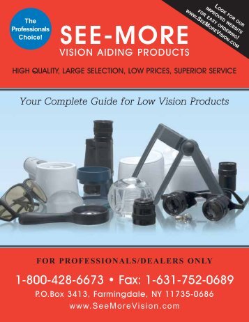 See-More Vision Aiding Products - SeeMoreVision.com