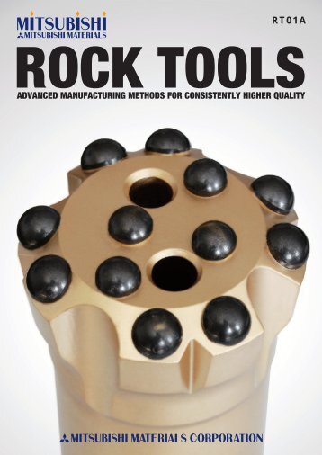 mitsubishi rock tools brochure pdf - Creighton Rock Drill Ltd.