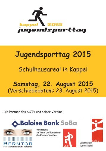 Jugendsporttag 2015