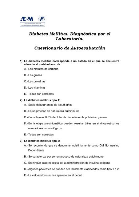 cual es la diabetes mellitus no insulinodependiente