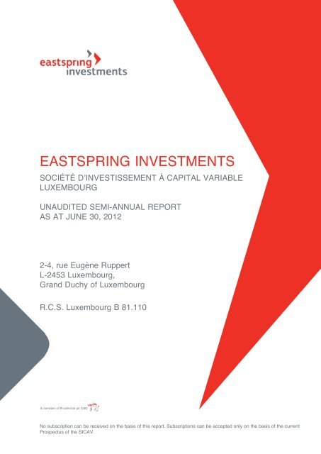 EASTSPRING INVESTMENTS