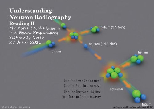 Understanding Neutron Radiography Reading II-TNR of Materials