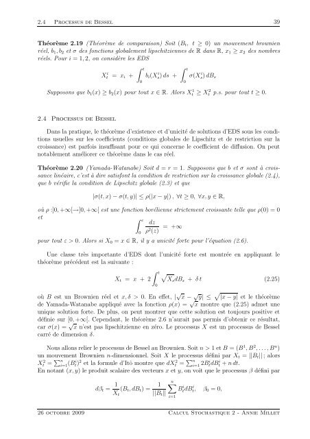 a la Finance UniversitÃ© Paris 1 Calcul Stochastique ... - samos-matisse