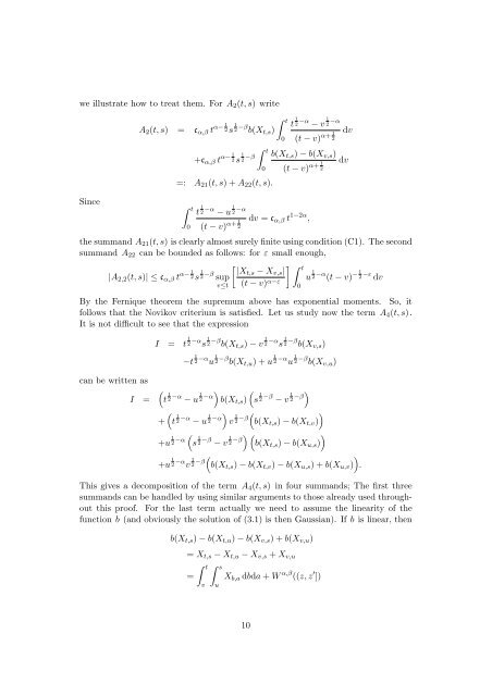 Parameter estimation for stochastic equations with ... - samos-matisse