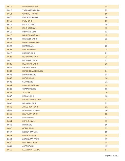 BPL Report 2002-2007 - District Administration, Gumla, Jharkhand