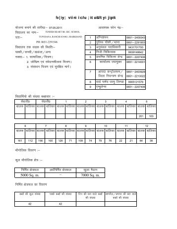 tender heart sr.sec school - Ranchi