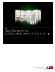 ABB industrial drives