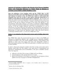 Briefing document on the FWBO / Dublin Buddhist ... - Dialogue Ireland
