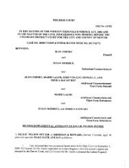 Second Supplemental Affidavit of Kellie Nelson ... - Dialogue Ireland