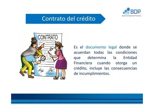 Educación Financiera - Banco de Desarrollo Productivo